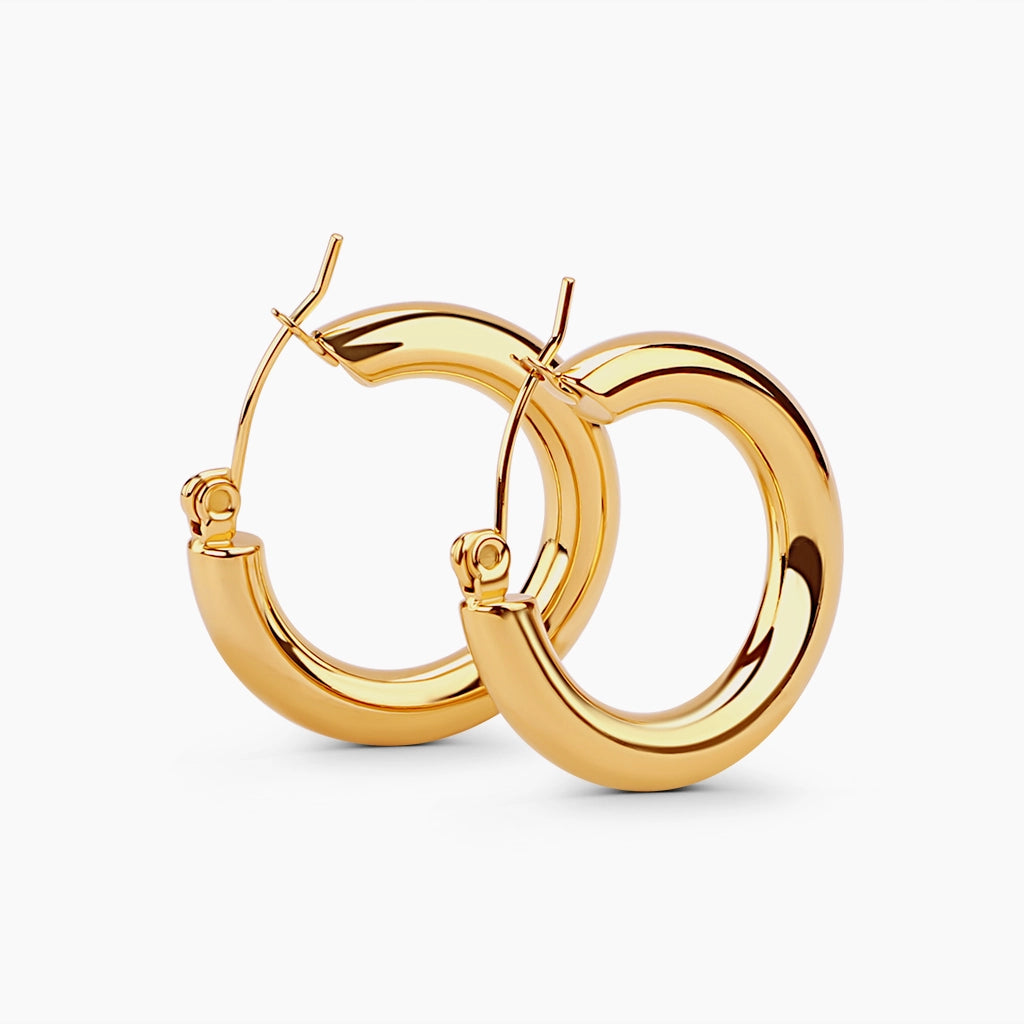 Classic Cameron Hoop Earrings