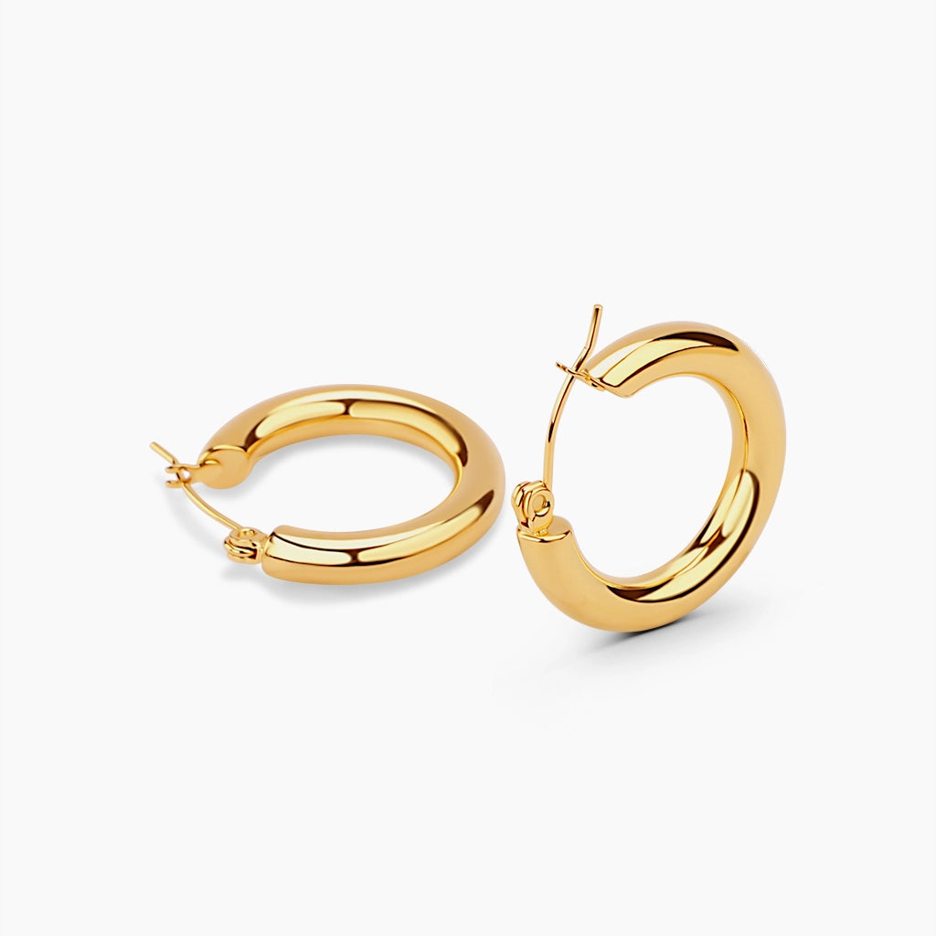 Classic Cameron Hoop Earrings