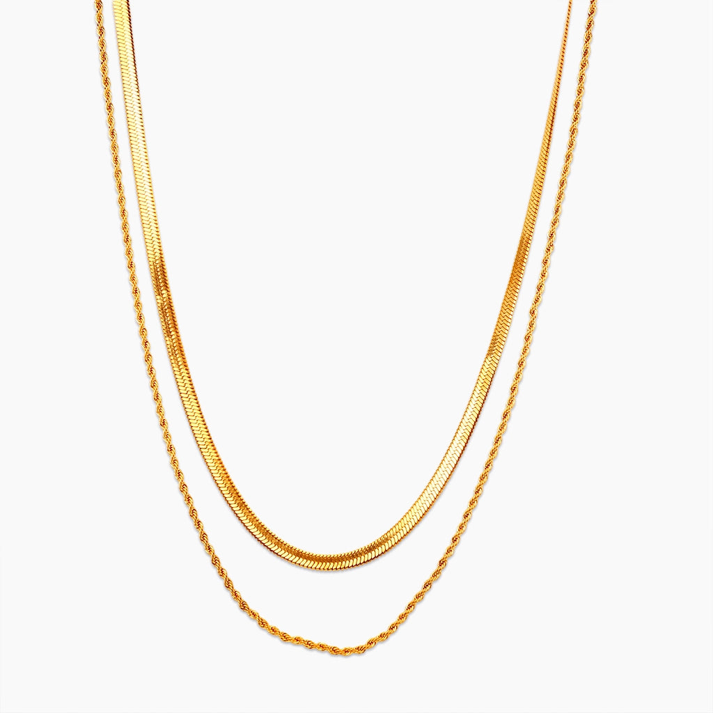 Layered Luxe Chain Necklace